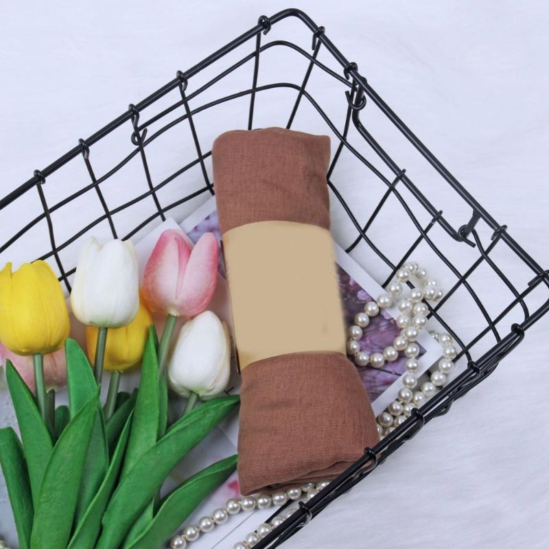 Soft Natural Fiber Head Cover Shawl Wrap Versatiles Unisex Shawl Scarf For Outdoor Activity And Travel