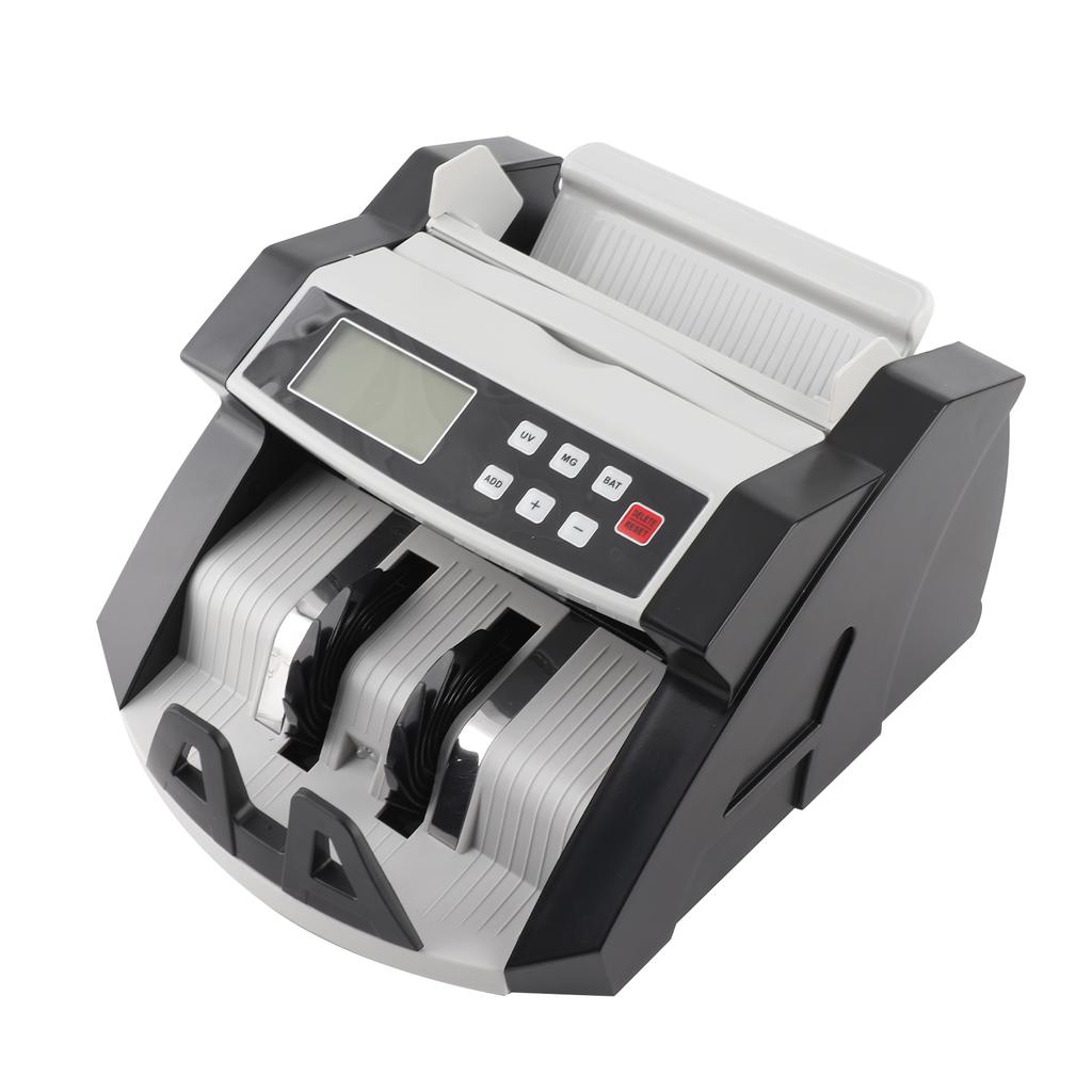 Foreign Currency Counter LCD Display Counterfeit Money Detector for Dollar Euro Pound