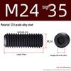 Grade 12.9 Hex Socket Headless Set Screw (M3-M16)