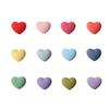 12 Pinze Magnetiche a Forma di Cuore per Frigorifero, Lavagna, Lavagna Bianca e Bacheca Decorazione