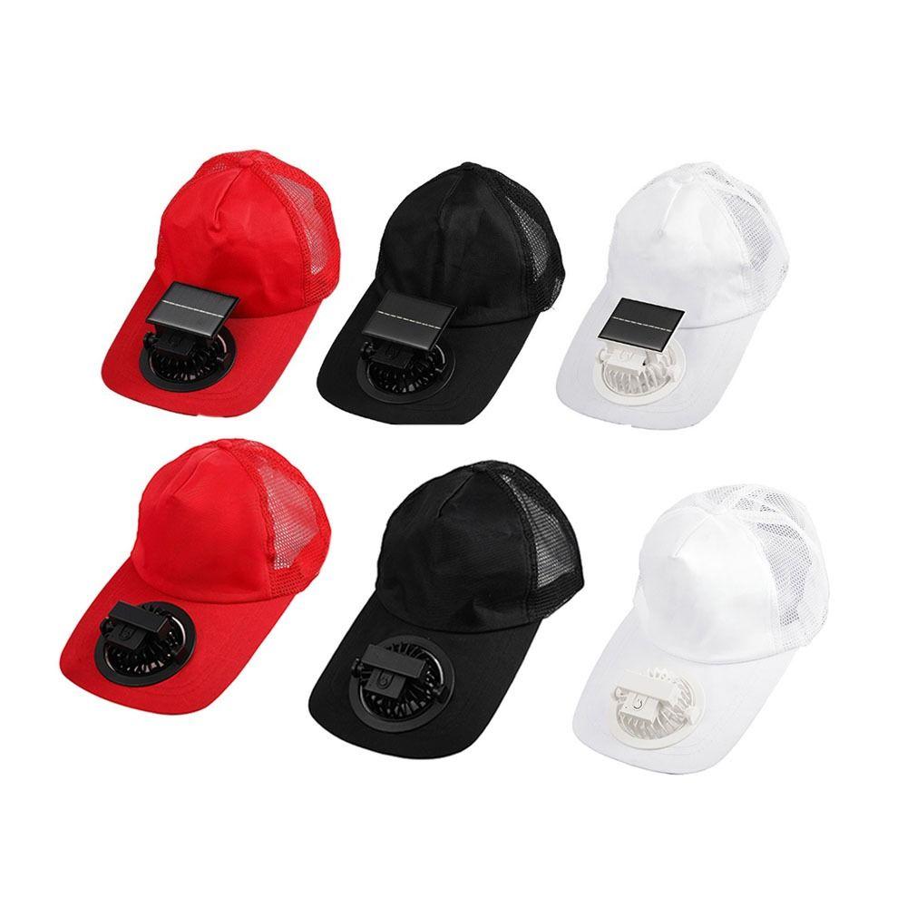 Mesh Summer Fan Sunhat Breathable Baseball Cap Cooling Technology Fishing Hat Summer Activity