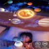 Stropní projektor 6 v 1 360° nastavitelné planety Mlhoviny Měsíční planetárium Projektor pro pokoj