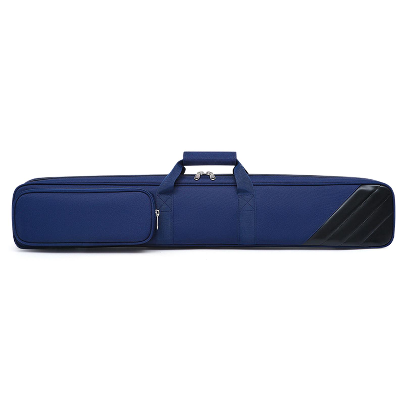 

Чехол для бильярдного кия Чехол для бильярдной клюшки Бильярдный чехол для переноски бильярдного кия Большой вместительный чехол для переноски бильярдного кия Многокарманные держатели для бильярдных киев синий