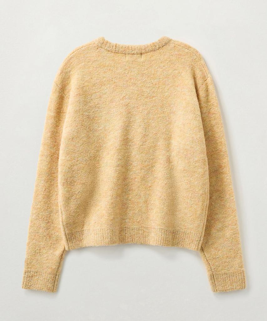 Seteo (W) Fleece Crew Neck Knit Yellow