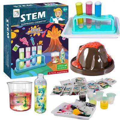Little Chemist's Educational Kit of 14 Science Experiments: Explosive Volcano