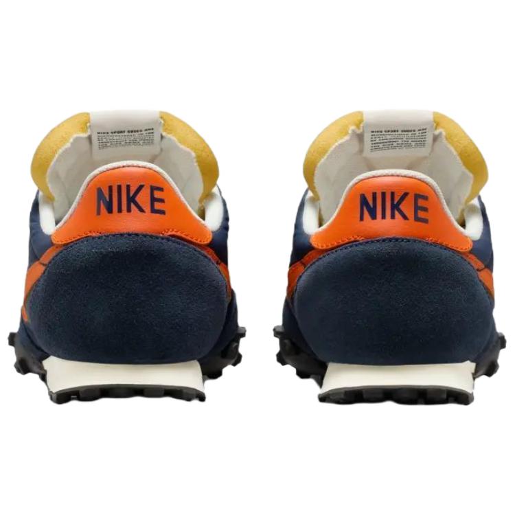Nike Waffle Racer Mitternachtsblau Sicherheitsorange Unisex Sneaker Blau IM8658-400