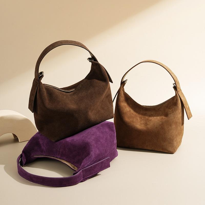 Hand Carry To Work Commuter Handbag Women's Leather Niche High-end Sense Versatile Bag Women's Autumn and Winter Messenger Bag Women
