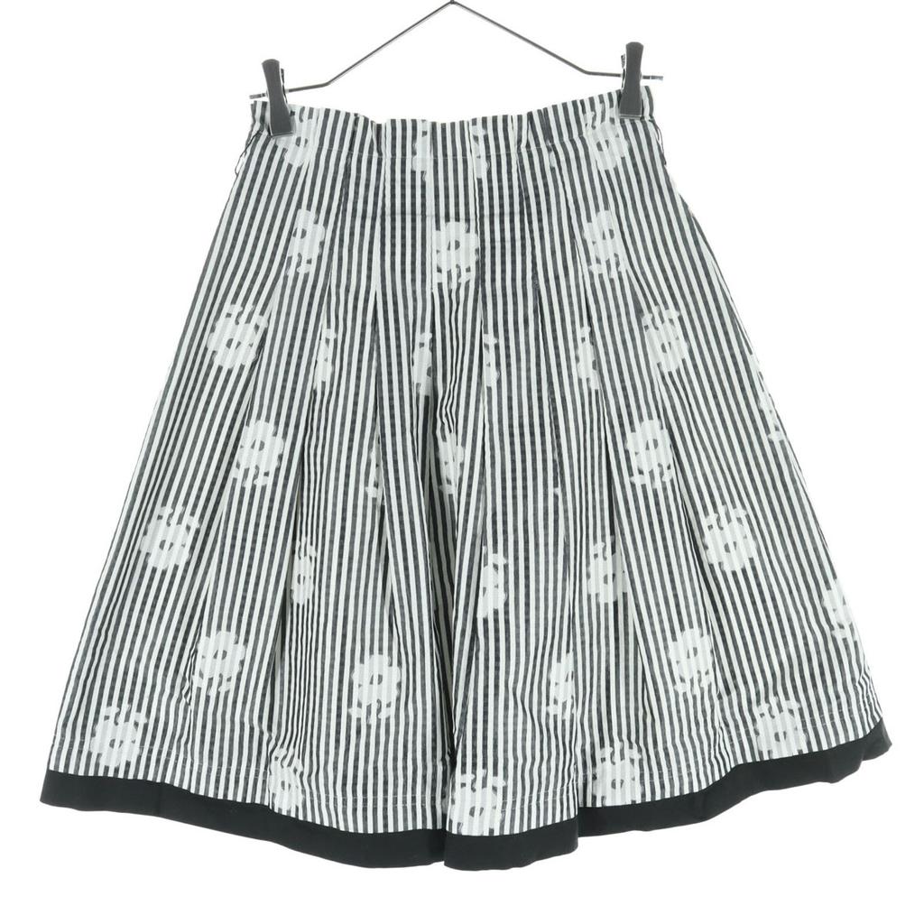 Beauty products M'S GRACY made in Japan Striped Pattern Midi length flare skirt Women Used
