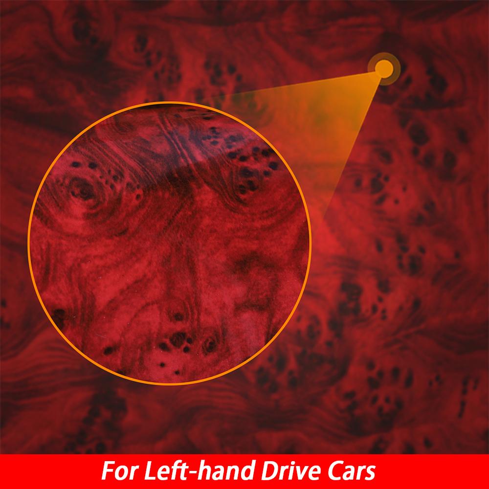 For Cadillac ATS 2013- Carbon Fiber Central Control Navigation Radio CD AC Panel Trim Cover Car Interior Accessories Sticker