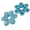Food Grade Silicone Ice Cubes Tray With 6 Unique Snowflake Designs Baking Tool Perfect For Chocolate And Candy Making