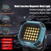 COB Rechargeable Working Lamp Multi-Functional Portable Magnetic Floodlight Outdoor Camping Emergency Repair Highlight Lamp W893