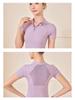 Breathable Summer Workout T-shirt for Running, Gym, and Yoga