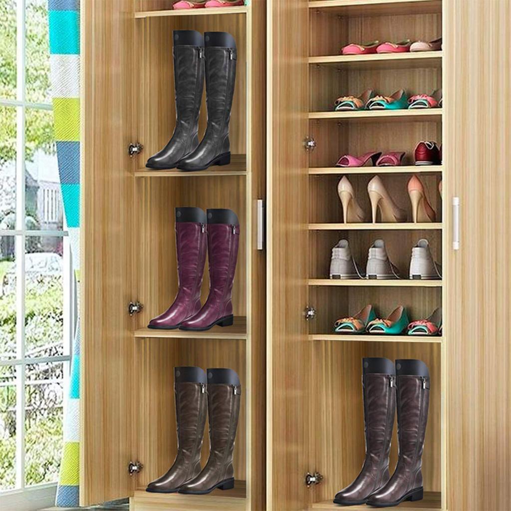 8Pcs Boot Shaper Stands Inserts 12/16inch Tall Boot Supporter Reusable Boot Stand Holder Anti Deformation Boot Tube Keep Shaper