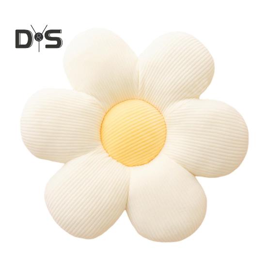 

Подушка в форме цветка эластичная 3 цвета в наличии 6/8 лепестков полипропиленовый хлопок наполнитель поддерживающая подушка для спальни гостиной офиса 50cm белый