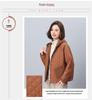 Women's Hooded Cotton Coat: Autumn/Winter 2024, Short, Loose, and Thickened for Middle-Aged and Elderly.