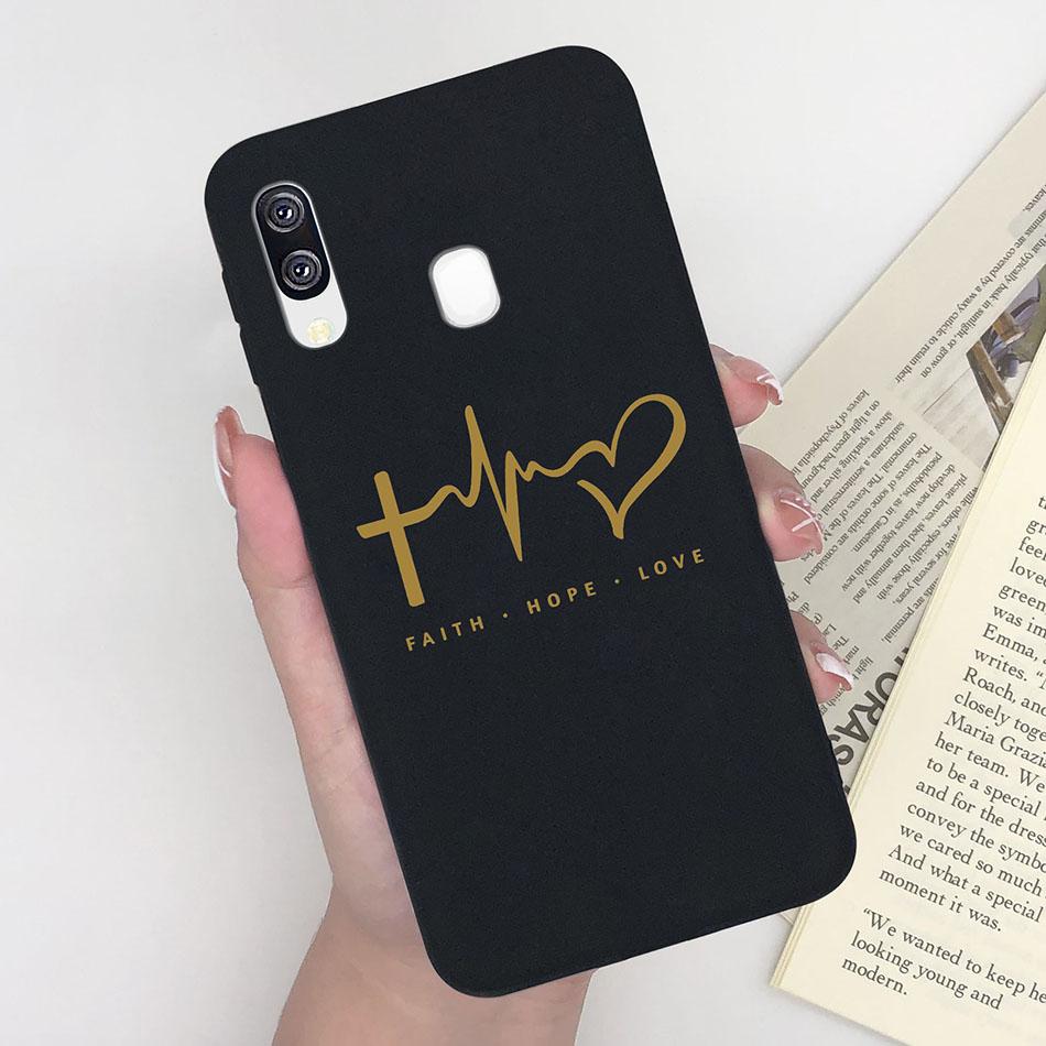 Leopard Print Case For Samsung A40 Phone Cover Soft Silicone Matte Cases For Samsung Galaxy A40 A 40 SM-A405F Bumper Funda Capa