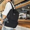 Korean version couple simple large-capacity backpack leisure commuter college student schoolbag niche light travel backpack women