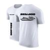 2026 Sea Dooseadoo Moto Unisexs Moda Cuello Redondo Casual Camiseta Manga Corta Deportiva Con Estampado de Verano Streetwear