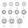 Single Speed Bike Freewheels Bicycles Flywheel High Strength Stainless Steels Bicycles Sprocket for Mountain Bike Part