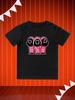 Pull à col rond à motif imprimé manches courtes pour enfants Squid Game