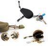 Mini Llavero Portátil Mini Estuche con Cremallera Organizador de Llaves Multiusos Monederos para Hombre para Exterior Estuche para llaves