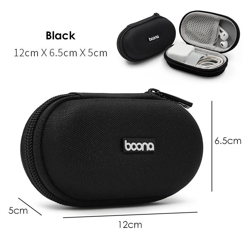 Portable Earphone Storage Bag Data Cable Organizer Bag Multifunctional Digital Gadgets Case Charger U Disk Protective Cover