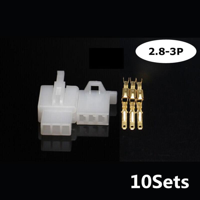 New 580Pcs Male Female Terminal + 2/3/4/6/9 Pin Housing Connector for Car Motorcycle