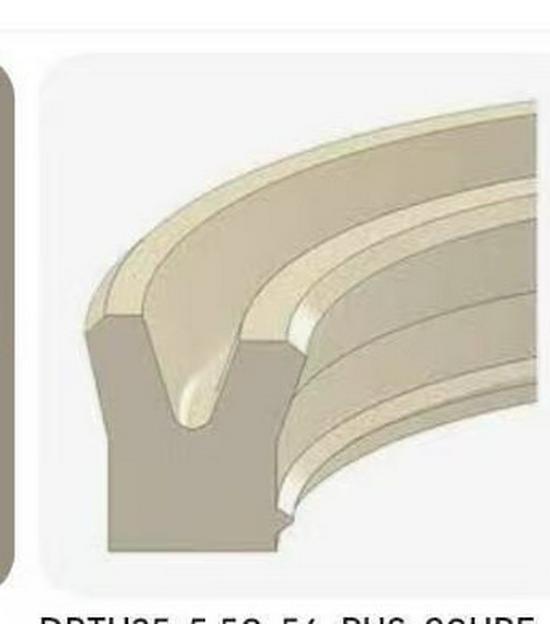 Reinforced Polyurethane Oil Seal with Star Ring for Excavator Cylinder - High Strength & Compression Resistant