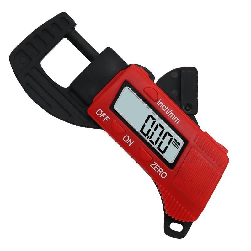 0-12.7mm Carbon Fiber Composites Digital Thickness Caliper Micrometer Guage