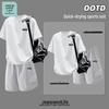 JEANSWEST LIFE Men's Quick-Dry T-shirt & Shorts Set
