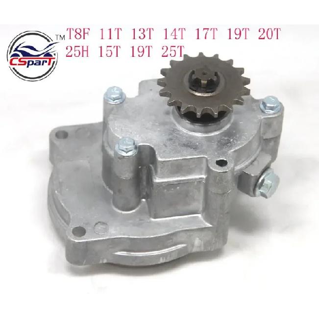11 13 14 15 17 19 20 25 Tooth 25H T8F Transmission Gear Box For 33cc 43cc 49cc 52cc Ty Rod II Go Kart Quad Scooter XTreme