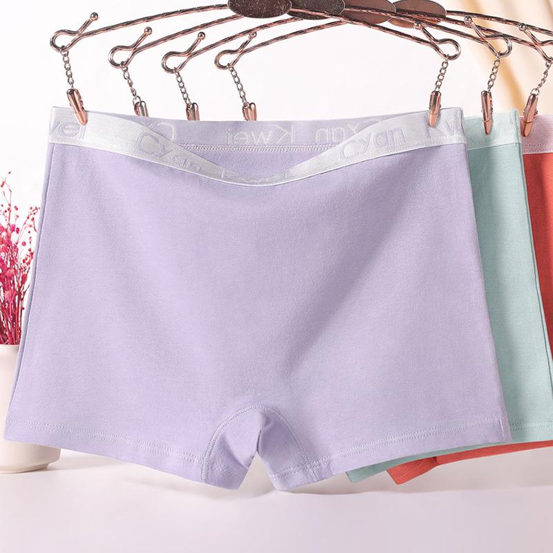 Boxeri de bumbac roșii pentru femei plus size, Anul Vieții, Student