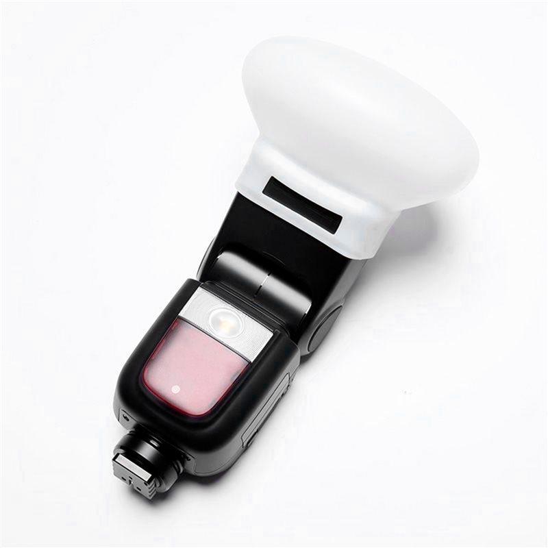 Superior-2X Silicone Flash Diffuser Soft Light Cover For Godox TT520 TT520II TT685 TT600 V860 II V850II Ad0200pro Flash Speedlit