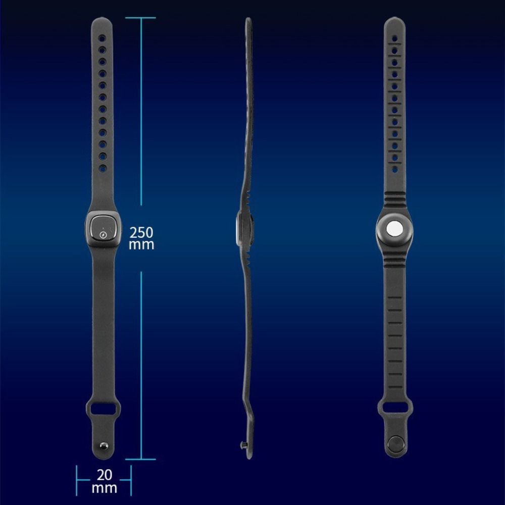 K02 Anti-Static Bracelets Silicone Wristband Adjustable Human Body Static Eliminator Wireless Lightweight Static Eliminator