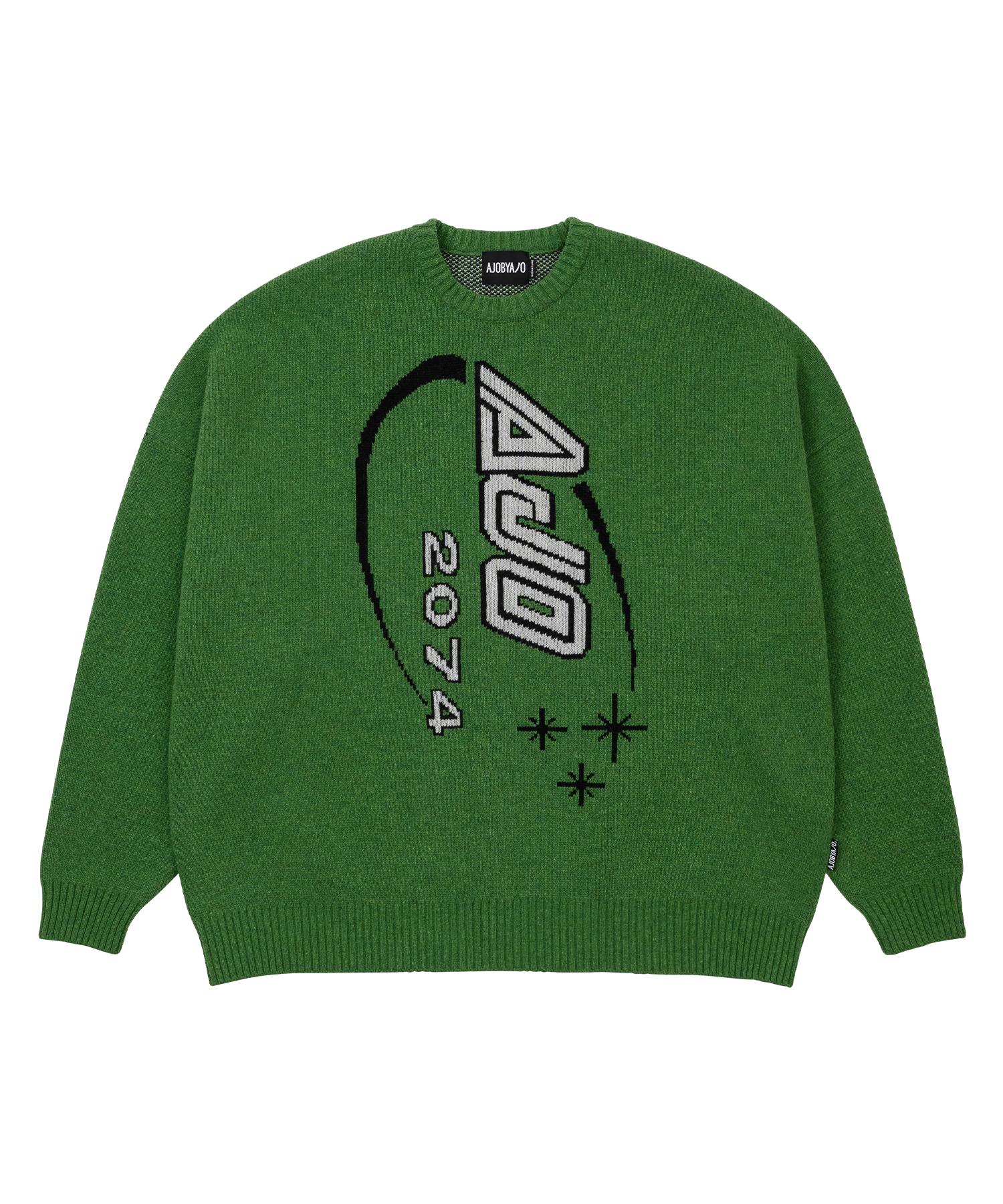 Azo By Azo [Pba] Ajo 2074 Sweater [Green] Note/Signature (Xl)