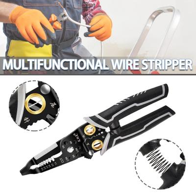 Multi-function Wire Strippers Wire Cutter Stripping Tool Electric Cable Crimping