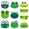 Cartoon Frog PVC Shoe Charms - Soft Rubber Croc Accessories & Decorations