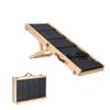Adjustable Pet Ramp Solid Wood Carpet Handle Ramp Hot Small Dog Ramp  for Bed Couch Sofa & Car