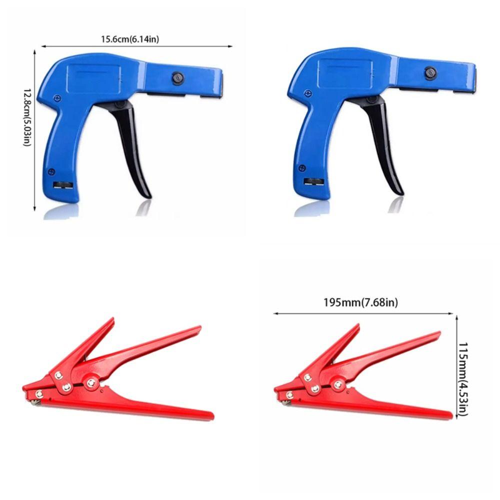 Ergonomic Cable Tie Tool Efficient Flush Cut Zip Tie Tool  Electrical Operation