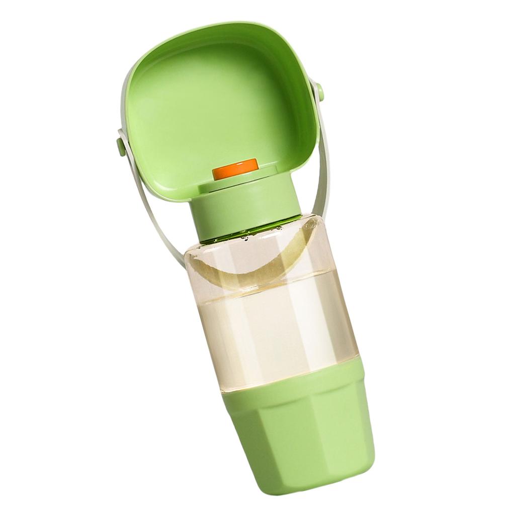 Pet Water Bottle Bowl Water Container Go Out Outdoor Drinking Cup 550ml Drinking Dispenser Water Container