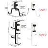Adjustable Table Desk Hanger Portable Backpack Storage Hook Hanging Bag Hook  for Desk Side
