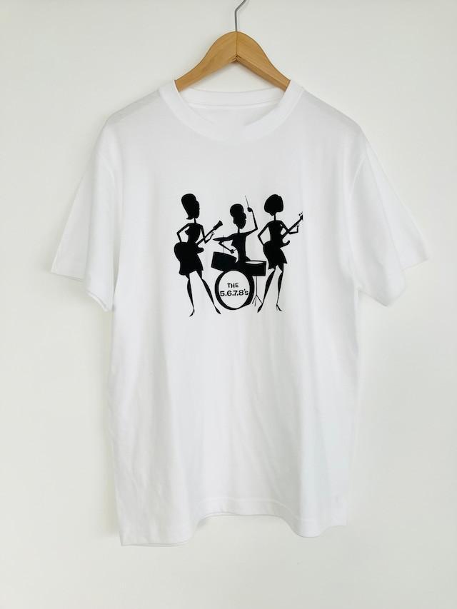 HOT NEW The 5.6.7.8 s band CARICATURE white T-shirt unisex S to 5Xl 1F2030 Unisex T-Shirt XXXL