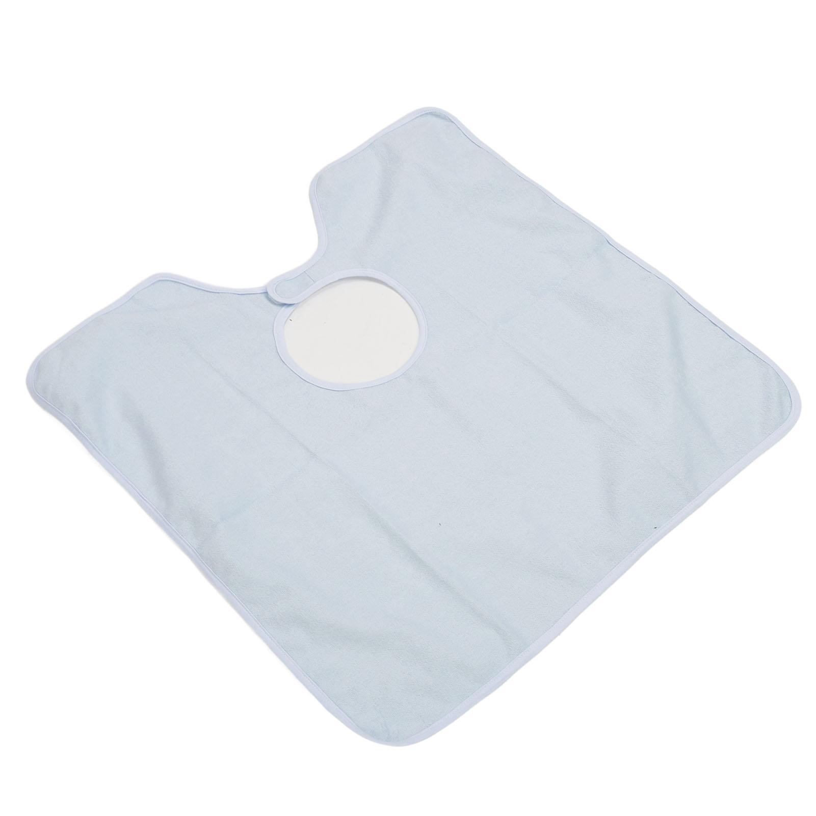 

Слюнявчики для еды для взрослых Пожилой слюнявчик Водонепроницаемые Защитники одежды для еды для лежачих больных 3 слоя