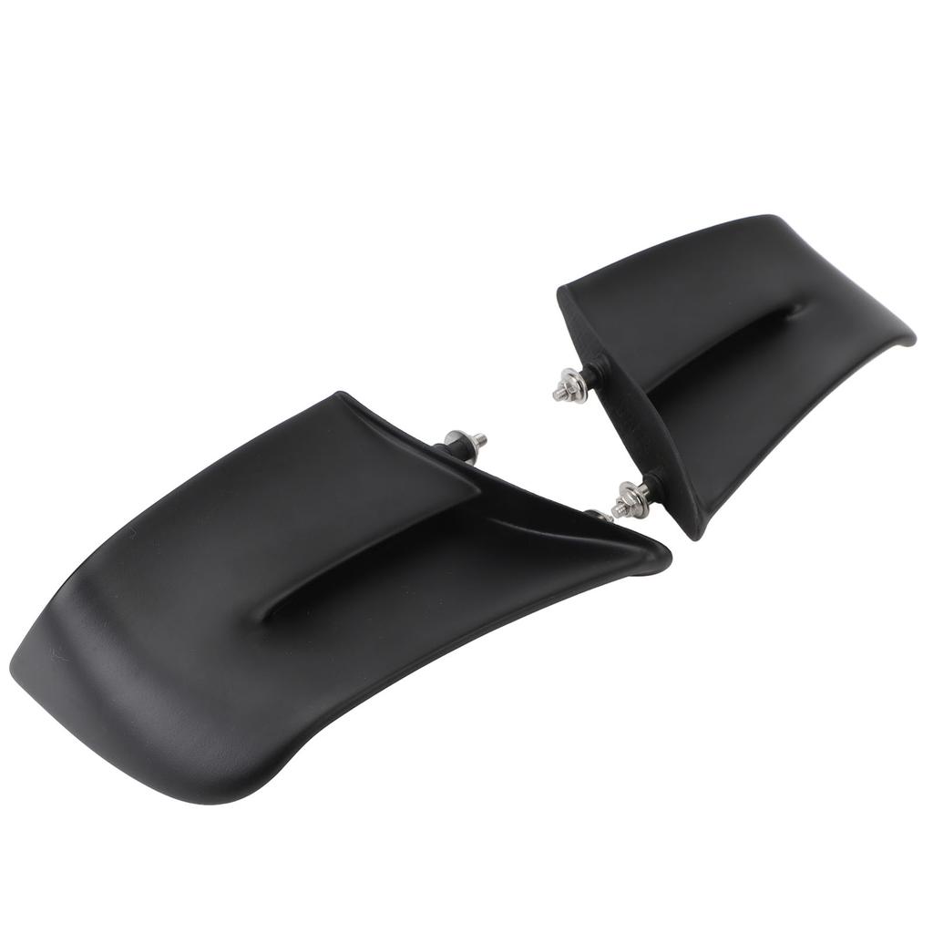 Pair of Motorcycle Winglet Matte Black Perfect Fit Side Fixed Wing Replacement for DUCATI Panigale V4 V4S V4R 2022 To