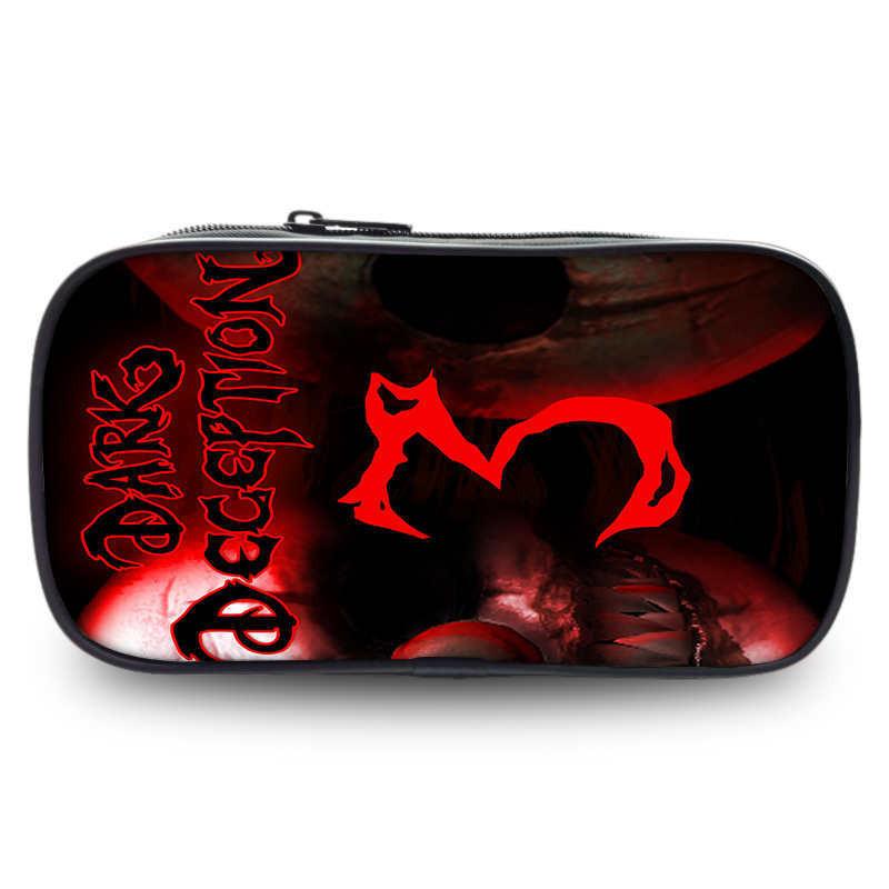 Spacious Dark Deception Pencil Case For Students In Durable Oxford Fabric