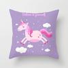 Ins Cute Unicorn Pillowcase Cartoon Home Sofa Cushion Pillowcase Pillowcase Pillowcase Pillowcase