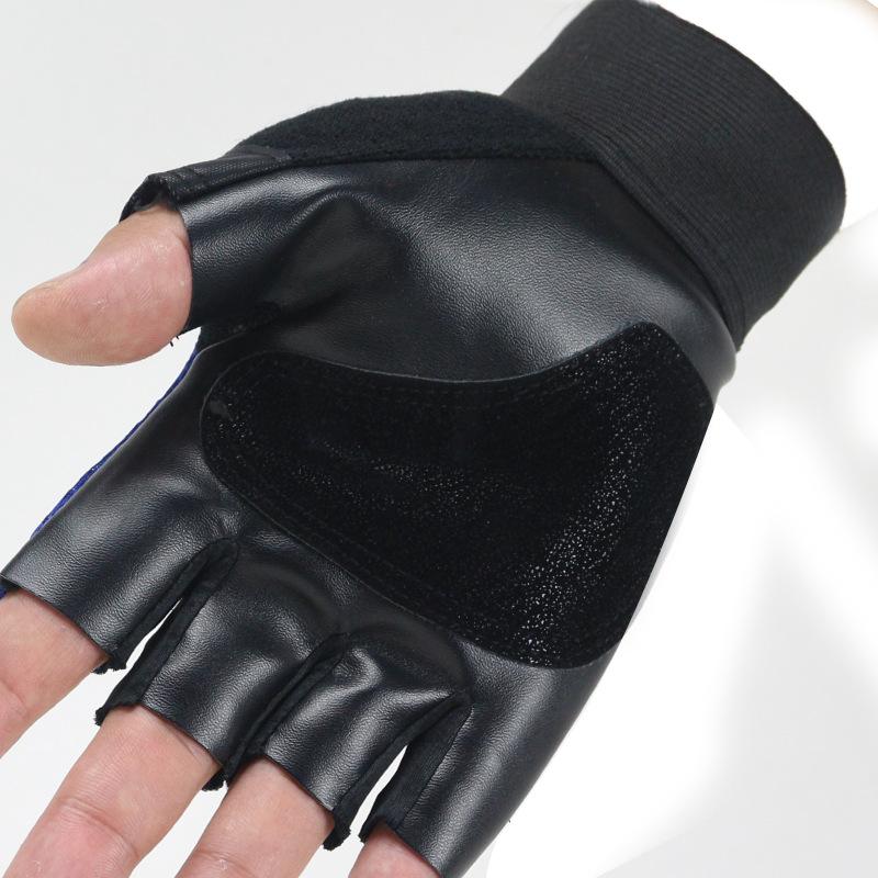 Six-nail Half-finger Gloves Outdoor Tactics Men's Summer Sunscreen Locomotive Riding Off-road Motorcycle Fitness Gloves