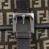 FENDI Zucchino Shoulder Bag Brown Nylon canvas Women Used