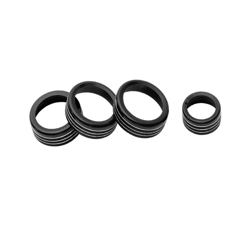 Aluminium-Knopfblenden für 2024-2025 Toyota Tacoma Klima & Audio