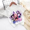 Kpop Childrens T Shirt Cartoon Graphic Short Sleeve Summer Comfortable Top Funny Gift for Fans Harajuku TShirts Girls Clothes